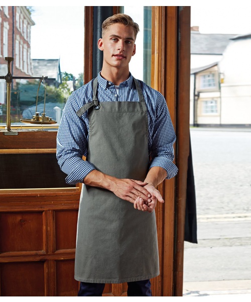 GastroPEX.cz  - Bistro zástěra s laclem PR130 Premier Workwear 