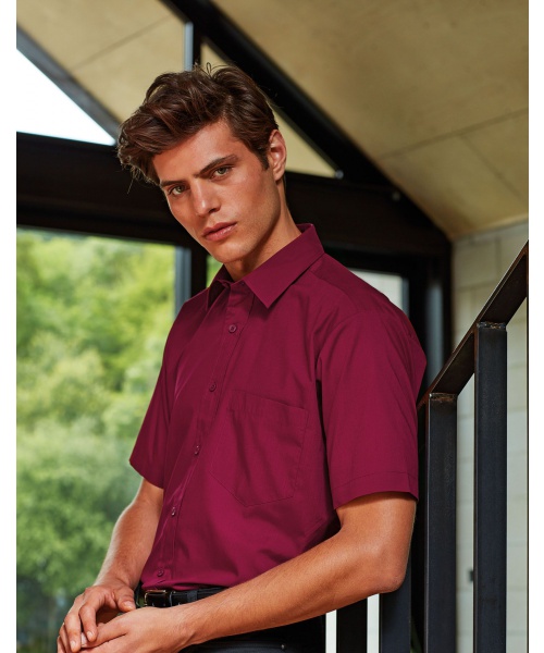 GastroPEX.cz  - Pánská košile s krátkým rukávem Premier Workwear (PR202)