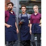 Bistro zástěra s laclem Premier Workwear PR132